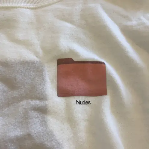 Hanes Nude file crewneck