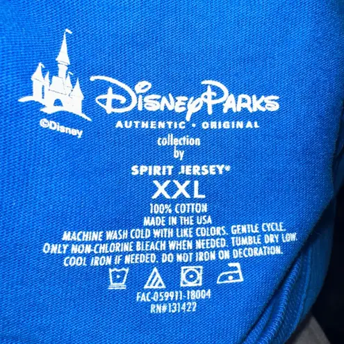 Disney Parks Snow White Poison Apple Spirit Jersey Disneyland Resort XXL Blue