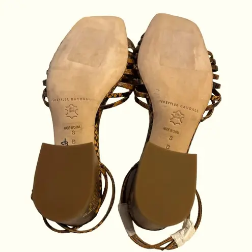 Loeffler Randall New Renee Knot Heel Sandals Size 8