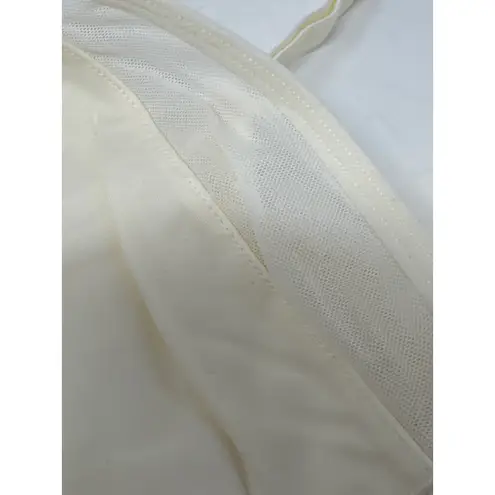 Brand New Ruby Ribbon Women's Size 30 White Second Skin Sheer Demiette