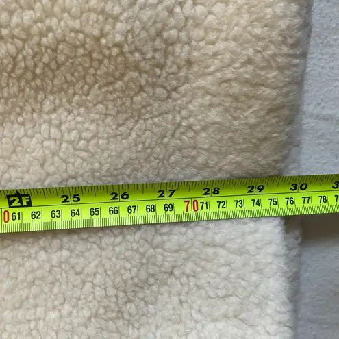 Sézane NWT ISÉE COAT White WOOL soft SZ42 us10 bust44