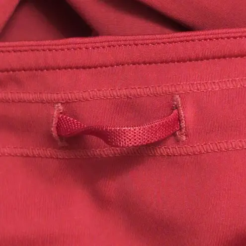 Buff Bunny Red High Waisted Leggings Womens Activewear Pants Size S