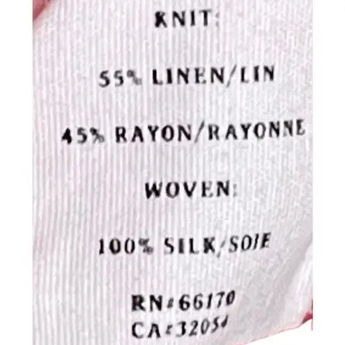 Sparrow Anthropologie Women Cardigan Sweater Chiffon Bow Polka Dot Red Size XS