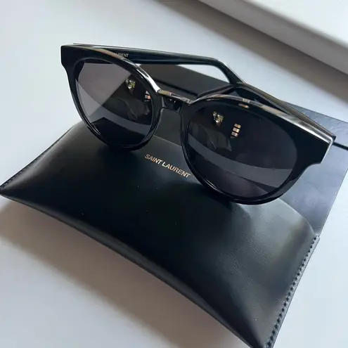 Saint Laurent  Black Sunglasses Acetate SL M25/K Black