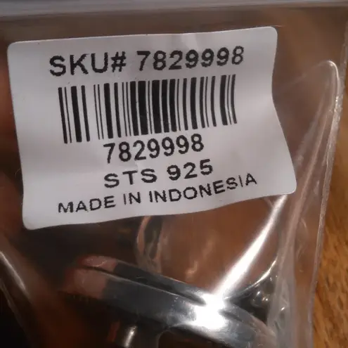 Shungite Multi Gemstone Mother of Pearl Sterling Silver Cocktail Ring (Size 7)