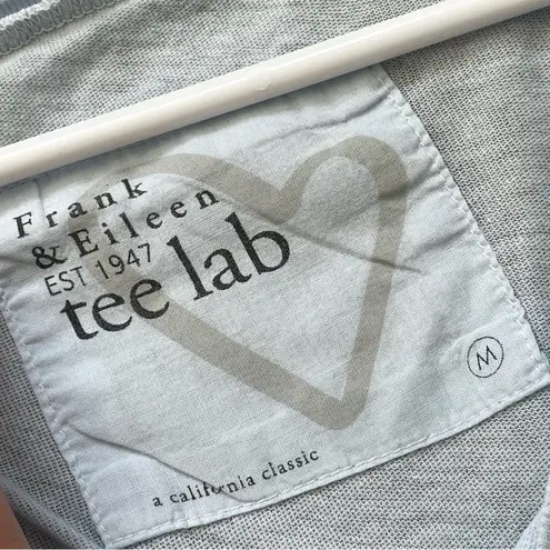 Frank & Eileen Tshirt tee lab cotton half sleeve womens Blue (medium) minimalist