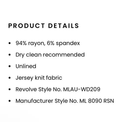 Michael Lauren NWT Revolve x Scotty High Neck Mini Dress