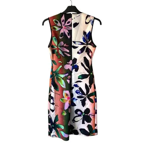 Clover Canyon Riviera Sunrise Floral Sheath Dress size small