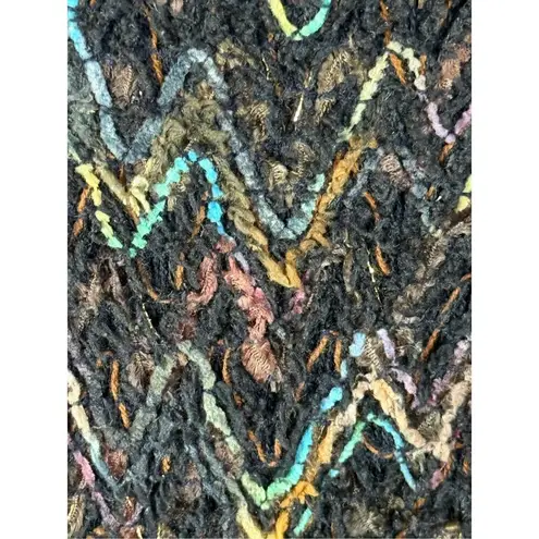 Coldwater Creek Front Zip Zig Zag Chenille Vest size 2XL