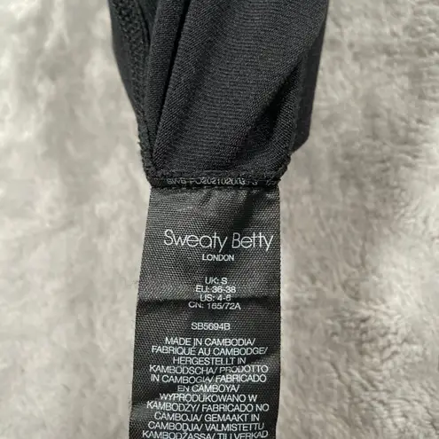 Sweaty Betty Jumpsuit Womens Small Black Athleisure Casual Lounge Cozy Minimal