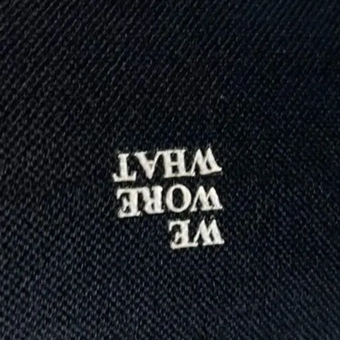 We Wore What Women's Black High Rise Yoga Workout Athletic Leggings Pants Size M