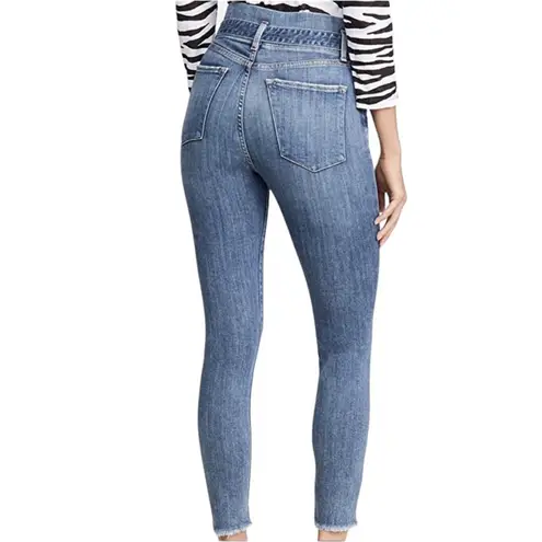 Alice + Olivia Paperbag Waist Skinny Jeans in Strictly Business