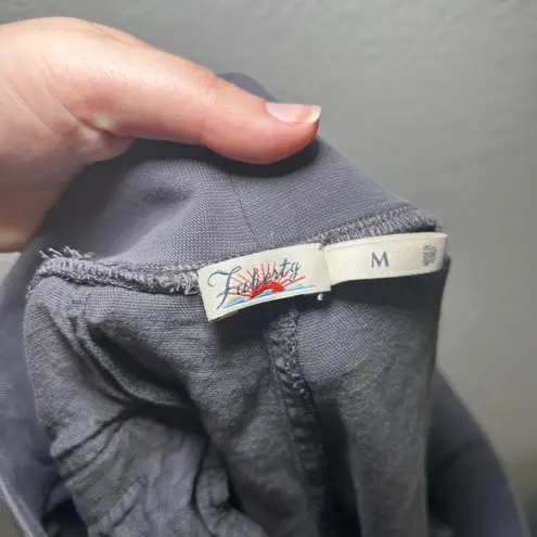 Faherty Arlie Pant - Faded Black women's medium jogger casual lounge gorpcore