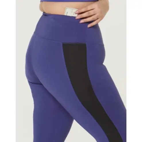 Brand New Ruby Ribbon Women's Size Small Sport Ankle Leggings Shaping Blue - Image 6