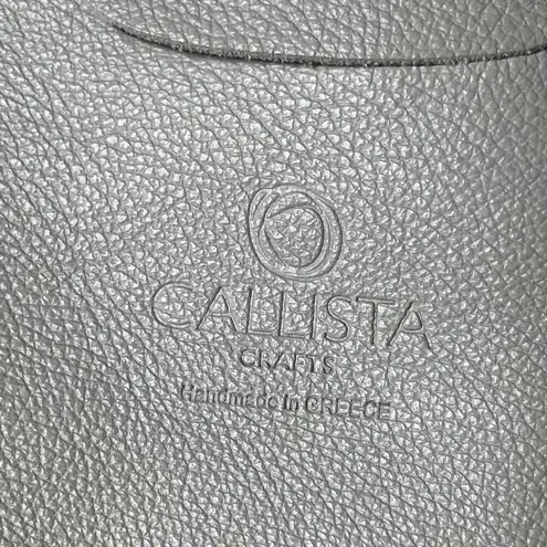 Callista BACKPACK IN GREY GRAINED LEATHER Gray