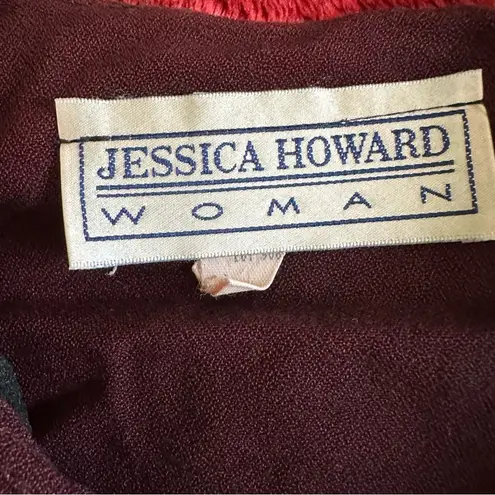 Jessica Howard Vintage Artistic Lightweight Blazer 16
