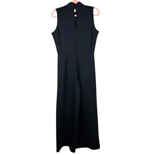 Spanx NWT  AirEssentials Stripe Jumpsuit Black White Striped Wide Leg Size Medium