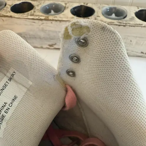 Yru holographic pink cloud qozmo sneaker platforms Size 10 Pink Star Clouds Rave