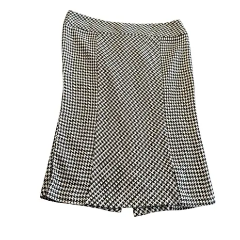 Ashley Stewart Houndstooth Pencil Skirt Career Business Women's Size 16W