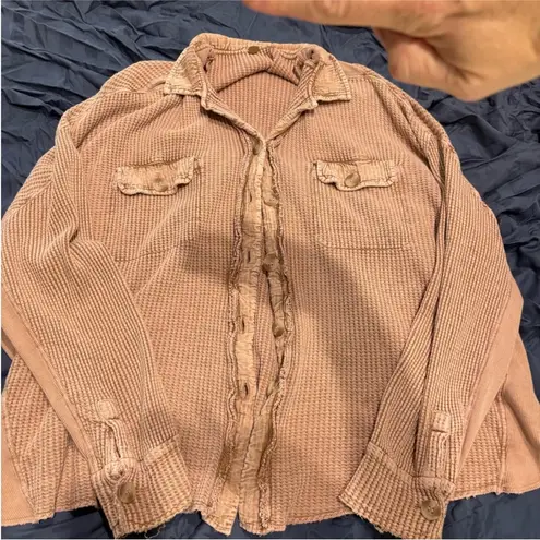 Free People  one scout jacket color bunny size small - Image 2