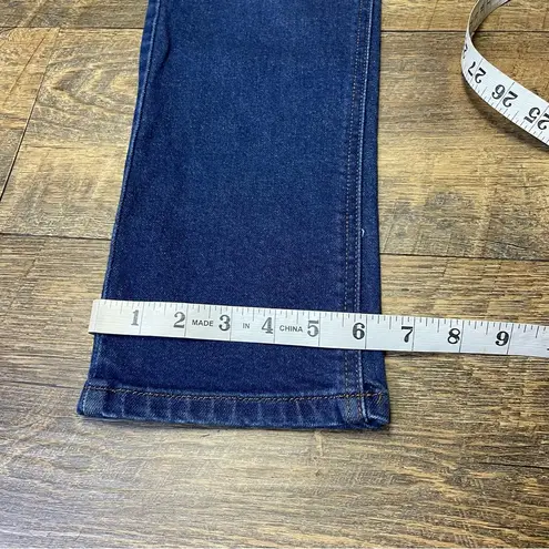 Mott and Bow Boyfriend Jeans Womens 29X32 (31) Blue Denim Dark Wash Stretch Size 29