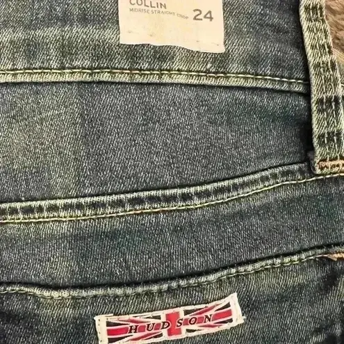 Hudson Jeans NWT Hudson Collin Flap Cuffed Hem Skinny Jeans Size 24
