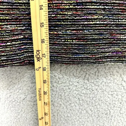 Loft  mini skirt womens 10 rainbow tweed‎ preppy boho chic academia retro glam