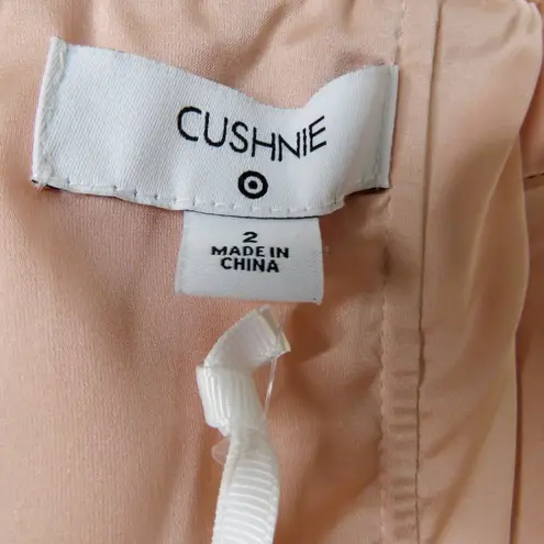 Cushnie Blush Pink Strapless Asymmetrical A