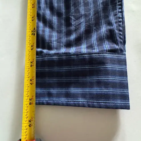 Van Heusen 2XLT Shirt Blue Plaid Button Down Long Sleeve NWT Office Casual