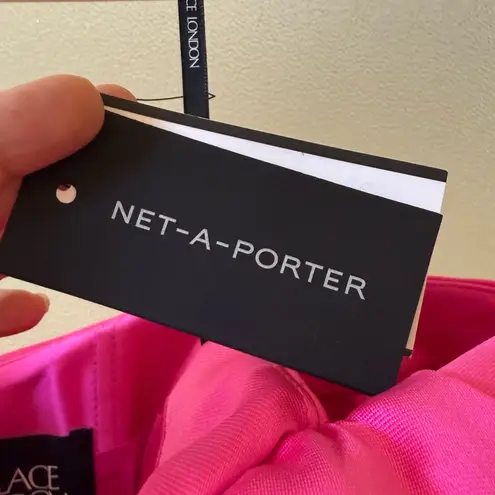 Solace London 🆕 Sian Colorblock Maxi Dress Red Sz 0 US