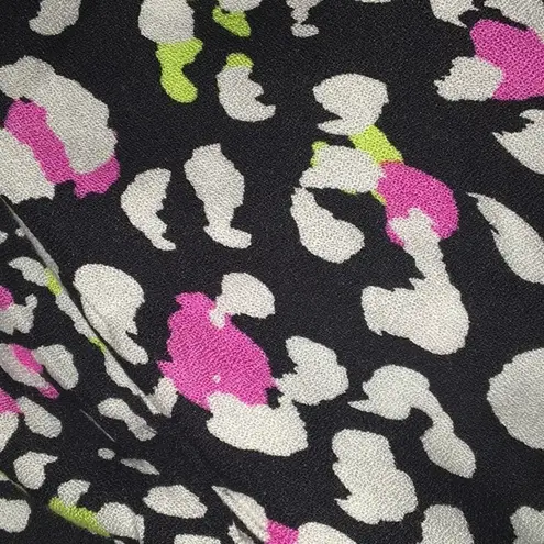 Abound  Leopard Print MIDI Slip Skirt Nordstrom NWT