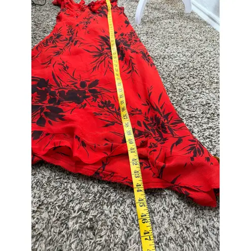 Donna Ricco Vintage Y2k Babydoll Floral Midi Dress Sz 6 Whimsigoth Fairy Grunge