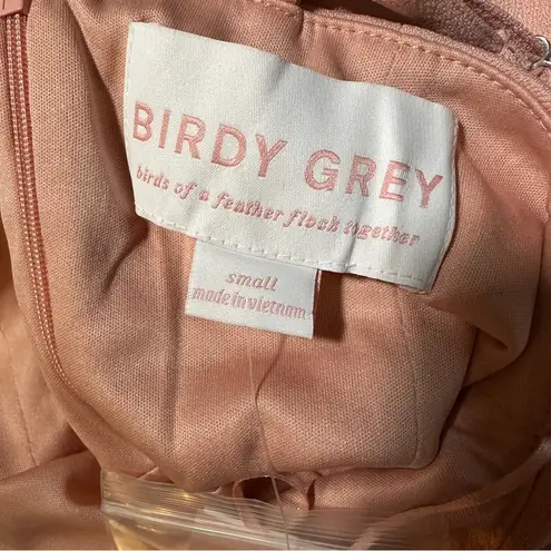 Birdy Grey  Size S Women's Dusty Rose Ash Crepe Dress