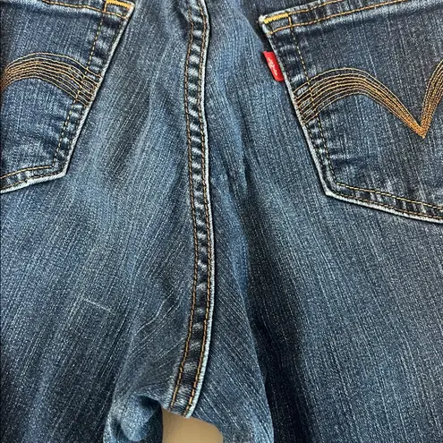 Levi's  Perfectly Slimming 512 Straight Leg Jeans Size 12 Short *Flawed