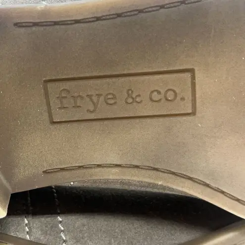 Frye & Co Women's Boots Size 7.5 Sarah Shortie Ankle Boots Suede Western Casual Brown