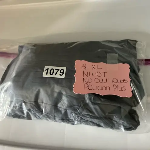 Gray Sleeveless Asymmetrical Ruffled Tank Top Size XL