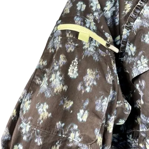 FREE PEOPLE FP MOVEMENT Break My Heart Hooded Jacket Sz L New w/o Tag MSRP $128 Blue Size L