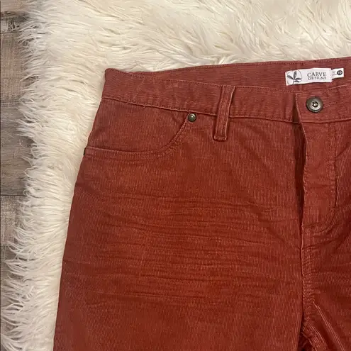 Carve Designs Oahu organic cotton stretch corduroy shorts 10” inseam size 10