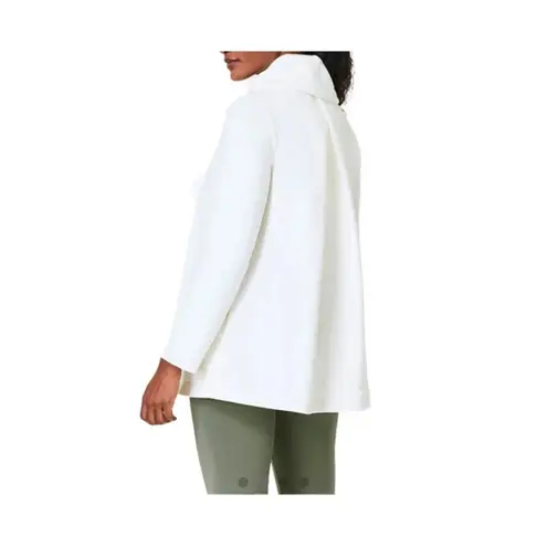  Women's Spanx Open Wrap Cardigan $158.00 retail price color powder