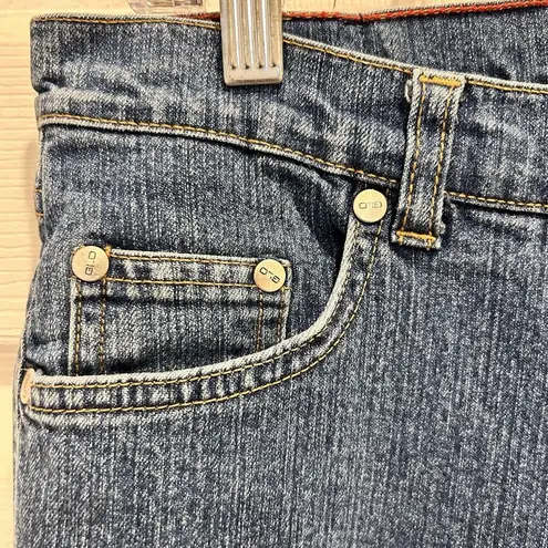 GLO Pants VTG Y2K 90’s Womens 5 Blue Denim Jeans Flare Leg Cotton Blend Size undefined