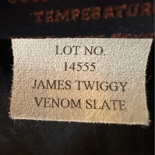 James Jeans Twiggy 5 Pocket Leggings Venom Slate Snakeskin Witchy 90s Size 31 - Image 8