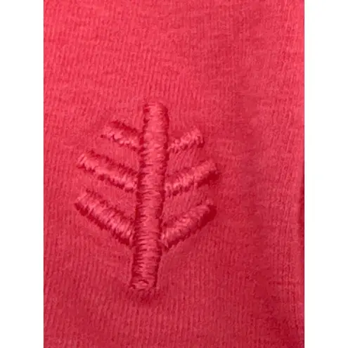 Coolibar Womens UPF 50+ Hooded Tunic Dress C over up M Red Cotton Blend Size M