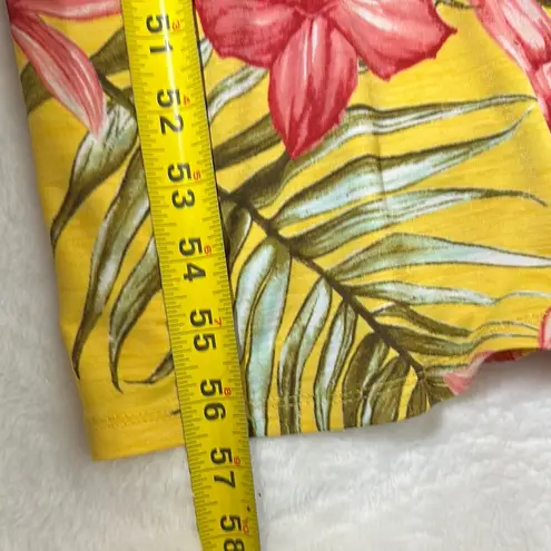 NAIF Anthropology Yellow Pink Maxi Sundress Resort Wear Size M