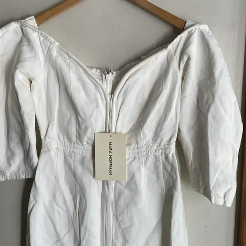 Mara Hoffman Leonara Off-the-shoulder Midi Dress