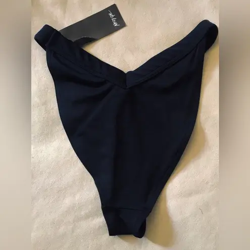 Nasty Gal Brand Get Pool High-Leg Bikini Bottoms NWT!!