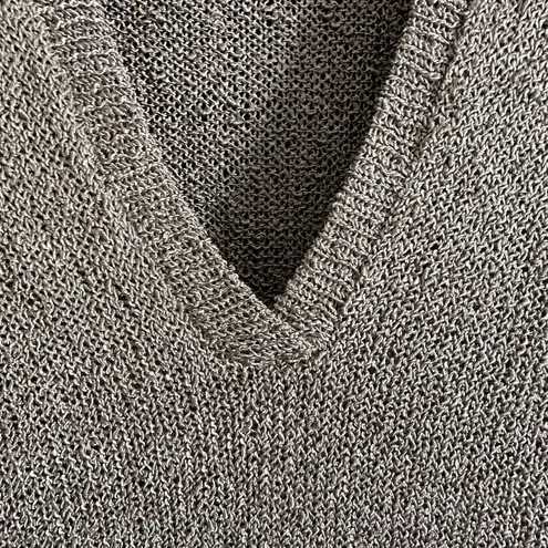 BALL OF COTTON | Handloomed Drapey Knit Asymmetrical Hem Lagenlook Sweater | XS Tan