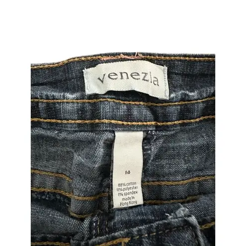 Bermuda VENEZIA Dark Denim  Shorts Size 14