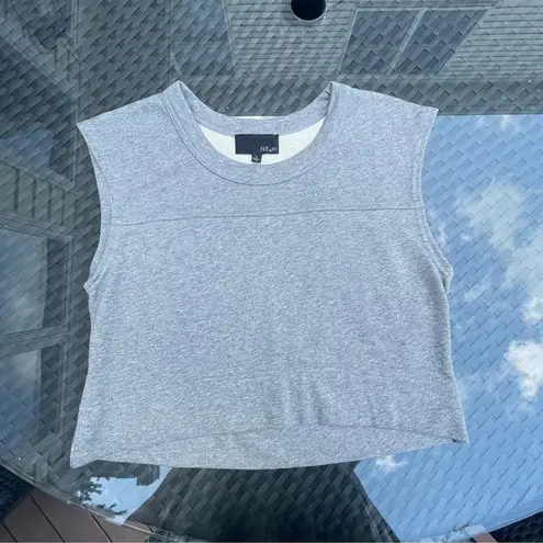 Fate BY LED Layered cotton striped shirt button down tunic 2 piece set Sz L Gray Size L