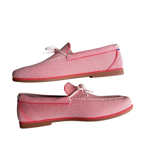 Rothy's Rothy’s - NWOB The Boat Shoe Sunbaked Pink Loafers Sz 8.5