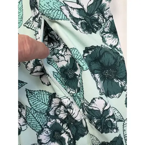 *Duluth Trading Sidwinder Printed Shirt Womens Lg Green Floral Outdoor Workwear Size undefined